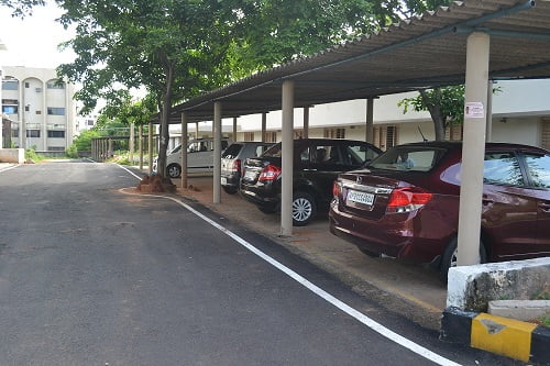 park your car/bike in shades