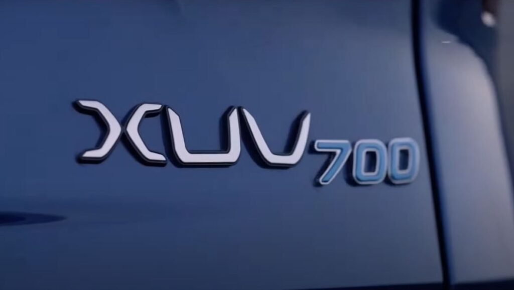 XUV 700 logo and Verdict