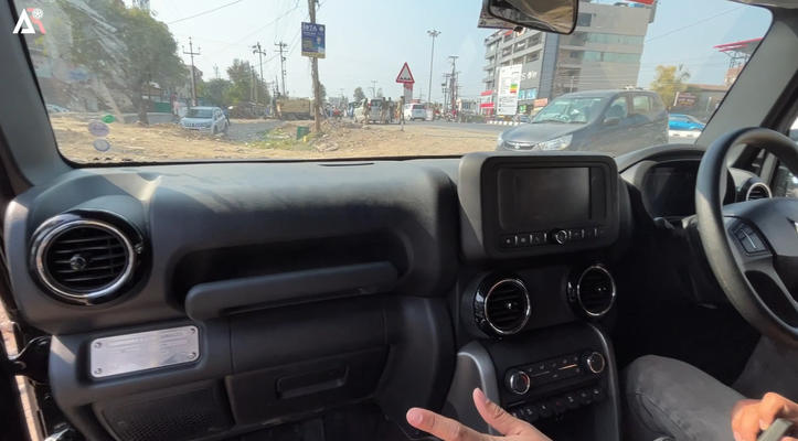 Mahindra Thar RWD Dashboard