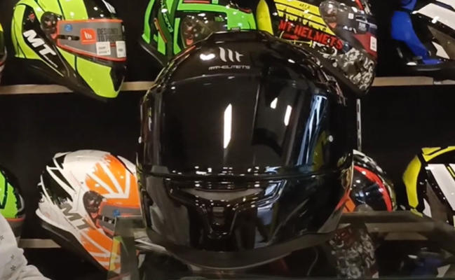 Smoked Motorcycle Helmet Visor