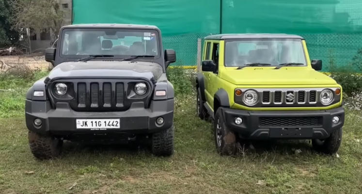 Maruti Suzuki Jimny Vs Mahindra Thar