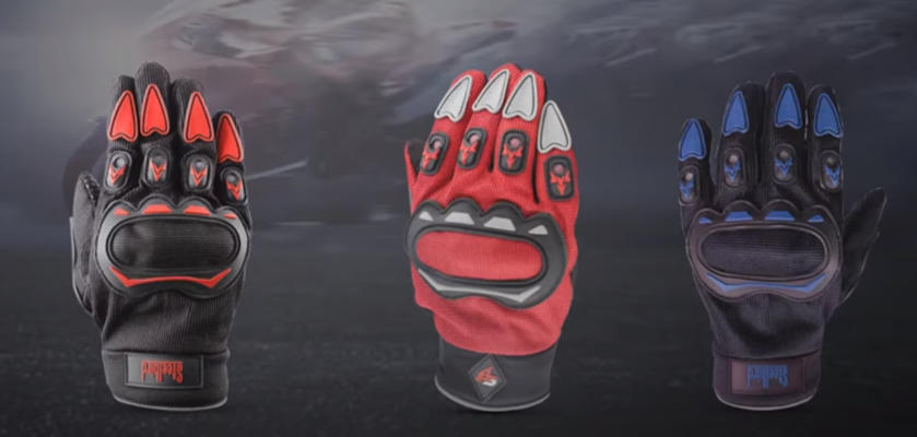 Short Motorcycle Gloves